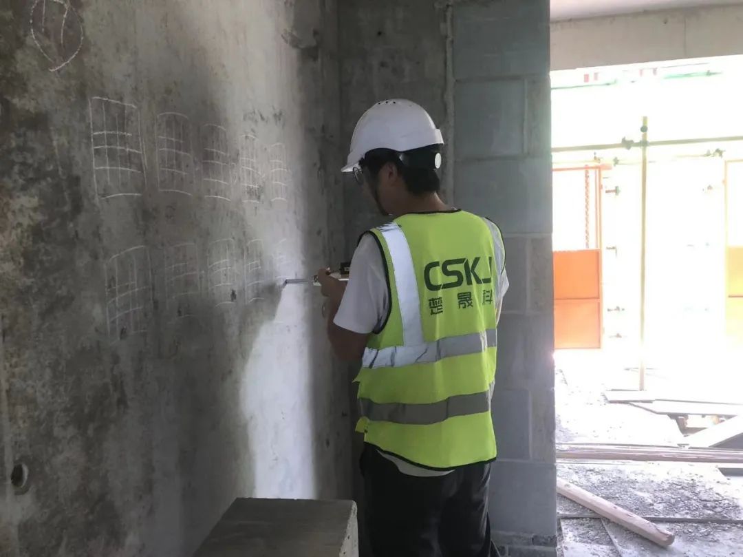 楚晟科公司圓滿完成漢江國投2022年第二季度工程質量檢測抽查